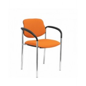Sedia per Reception Villalgordo Piqueras y Crespo LI308CB Arancio