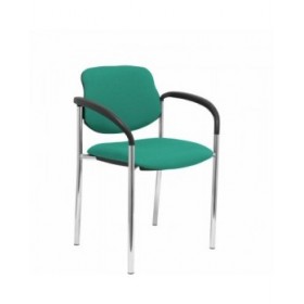 Sedia per Reception Villalgordo Piqueras y Crespo LI456CB Verde Smeraldo
