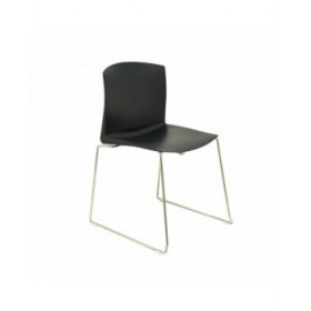 Sedia per Reception Boniches Piqueras y Crespo 1 Nero