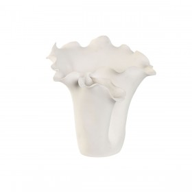 Vaso Home ESPRIT Bianco Ceramica 29 x 26 x 27 cm