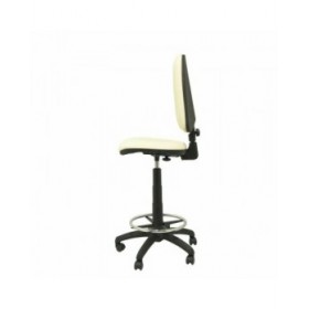 Sgabello Ayna  Piqueras y Crespo 4CPSPCR Crema PVC