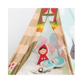 Cuscino HappyFriday Mr Fox Granny Multicolore 40 x 30 cm
