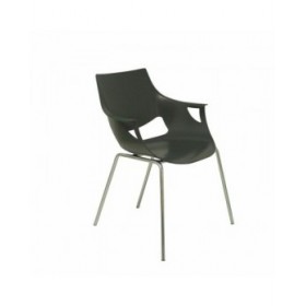 Sedia per Reception Torrenueva Piqueras y Crespo 3248NE Grigio