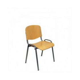 Sedia per Reception Golosalvo Piqueras y Crespo 429MHA Marrone Marrone Chiaro