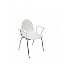 Sedia per Reception Ves Piqueras y Crespo 4320BL Bianco
