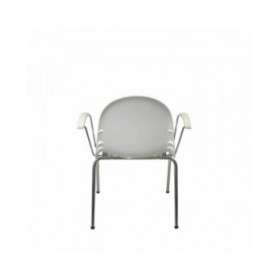 Sedia per Reception Ves Piqueras y Crespo 4320BL Bianco