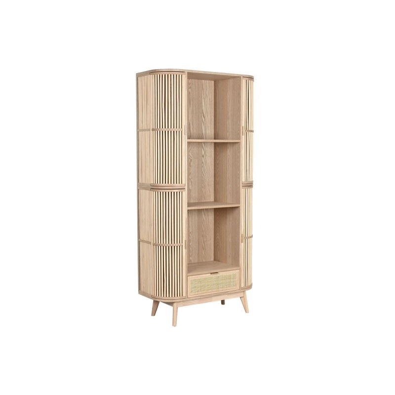 Scaffale Home ESPRIT Naturale Rattan Abete 88 x 36 x 180 cm