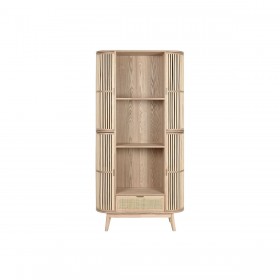 Scaffale Home ESPRIT Naturale Rattan Abete 88 x 36 x 180 cm