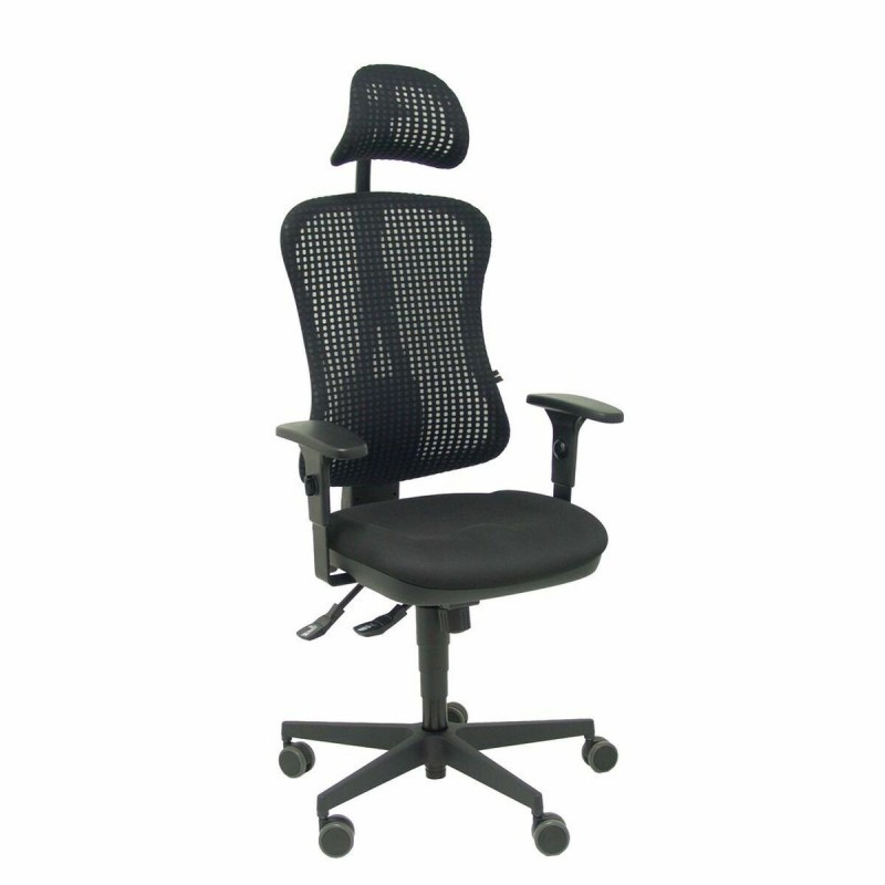 Sedia Ufficio con Poggiatesta Agudo Piqueras y Crespo 840B23C Nero