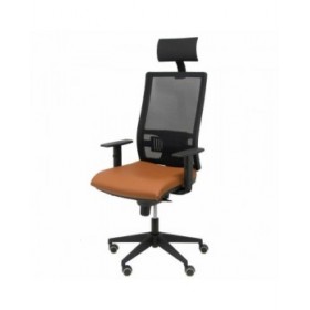 Sedia Ufficio con Poggiatesta Horna Piqueras y Crespo 10SP363 Marrone