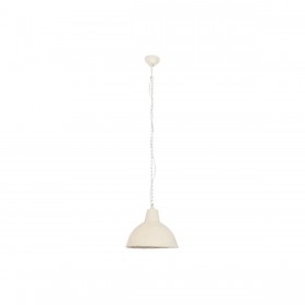 Lampadario Home ESPRIT Bianco Carta Ferro 50 W 33 x 33 x 26 cm
