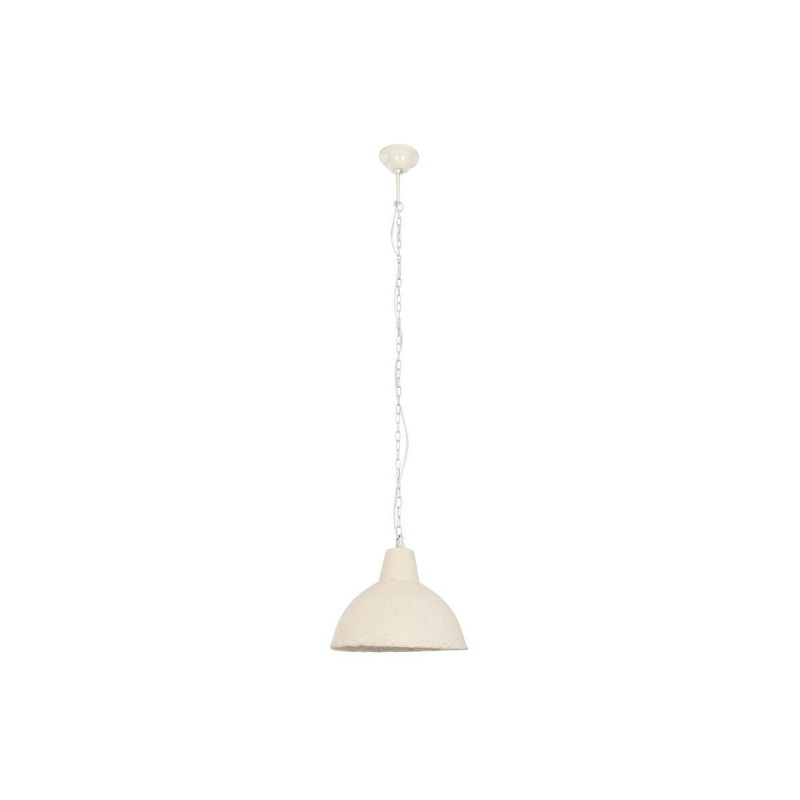 Lampadario Home ESPRIT Bianco Carta Ferro 50 W 33 x 33 x 26 cm