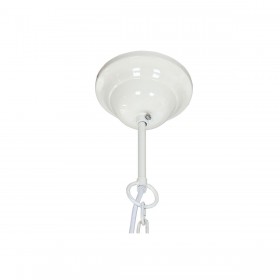 Lampadario Home ESPRIT Bianco Carta Ferro 50 W 33 x 33 x 26 cm