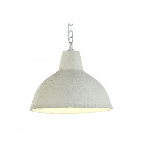 Lampadario Home ESPRIT Bianco Carta Ferro 50 W 33 x 33 x 26 cm