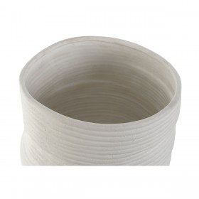 Vaso Home ESPRIT Bianco Ceramica 27 x 27 x 37 cm