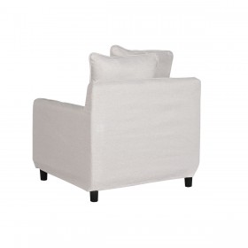 Poltrona Home ESPRIT Beige 85 x 85 x 74 cm