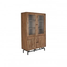 Stand Espositore Home ESPRIT Cristallo Acacia 118 x 45 x 194 cm