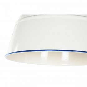 Lampadario Home ESPRIT Azzurro Bianco Metallo 50 W 32,5 x 32,5 x 30 cm