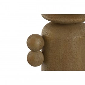 Candelabro Home ESPRIT Marrone Resina Legno 15 x 9,5 x 35 cm