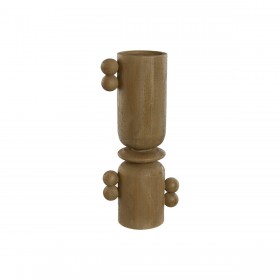 Candelabro Home ESPRIT Marrone Resina Legno 15 x 9,5 x 35 cm