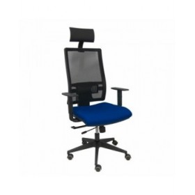 Sedia Ufficio con Poggiatesta Piqueras y Crespo B10CRPC Blu Marino