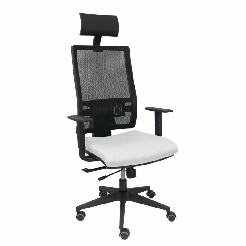 Sedia Ufficio con Poggiatesta Piqueras y Crespo B10CRPC Bianco