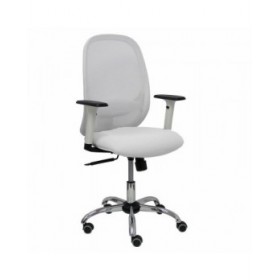 Sedia da Ufficio Piqueras y Crespo 354CRRP Bianco Con braccioli