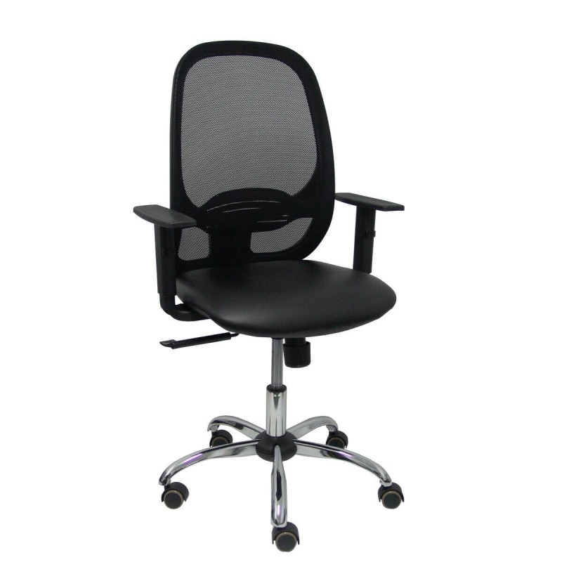Sedia da Ufficio Piqueras y Crespo 10CCRRN Nero Con braccioli