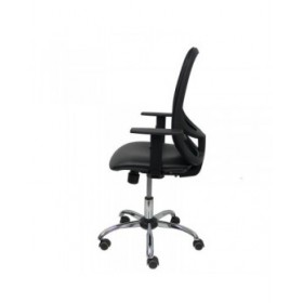 Sedia da Ufficio Piqueras y Crespo 10CCRRN Nero Con braccioli