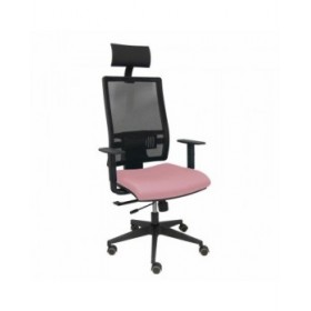 Sedia Ufficio con Poggiatesta Piqueras y Crespo B10CRPC Rosa
