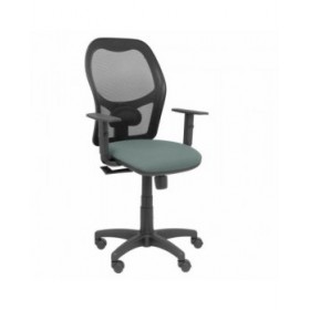 Sedia da Ufficio Piqueras y Crespo 0B10CRN Grigio Con braccioli