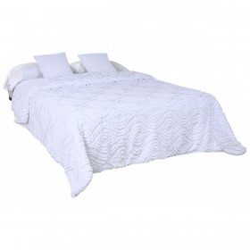 Trapunta Home ESPRIT Bianco 240 x 260 cm