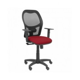 Sedia da Ufficio Piqueras y Crespo 3B10CRN Rosso Granato