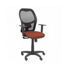 Sedia da Ufficio Piqueras y Crespo 3B10CRN Marrone Marrone Chiaro Con braccioli