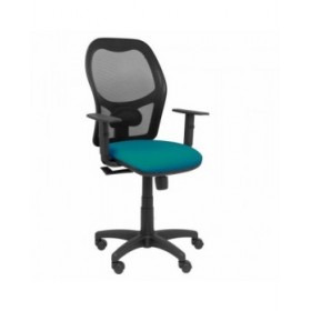 Sedia da Ufficio Piqueras y Crespo 9B10CRN Azzurro Verde Turchese Verde petrolio Con braccioli