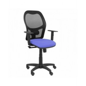 Sedia da Ufficio Piqueras y Crespo 1B10CRN Azzurro Azzurro Chiaro Con braccioli