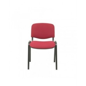 Sedia per Reception Piqueras y Crespo 226PTNB933 Rosso Granato