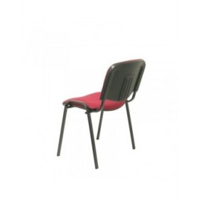 Sedia per Reception Piqueras y Crespo 226PTNB933 Rosso Granato