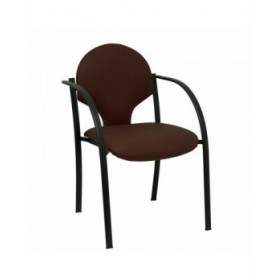 Sedia per Reception Piqueras y Crespo 220PTNSP463 Marrone scuro