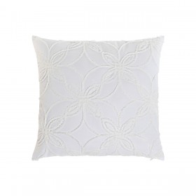 Cuscino Home ESPRIT Bianco 60 x 60 cm
