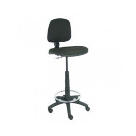 Sgabello Piqueras y Crespo PB840RN Nero PVC