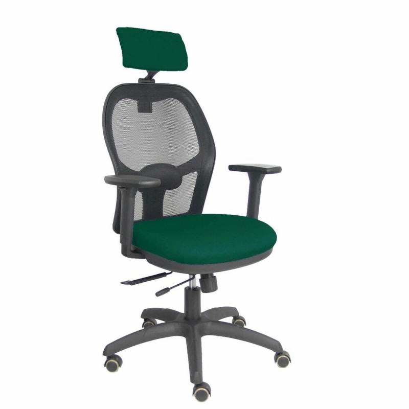 Sedia Ufficio con Poggiatesta Piqueras y Crespo B3DRPCR Verde scuro