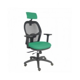 Sedia Ufficio con Poggiatesta Piqueras y Crespo B3DRPCR Verde Smeraldo