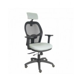 Sedia Ufficio con Poggiatesta Piqueras y Crespo B3DRPCR Grigio chiaro