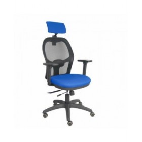 Sedia Ufficio con Poggiatesta Piqueras y Crespo B3DRPCR Azzurro
