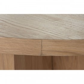Tavolo da Pranzo Home ESPRIT Naturale legno di rovere 152 x 152 x 78 cm