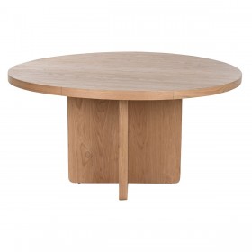 Tavolo da Pranzo Home ESPRIT Naturale legno di rovere 152 x 152 x 78 cm