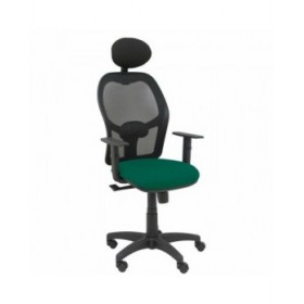 Sedia Ufficio con Poggiatesta Piqueras y Crespo B10CRNC Verde scuro