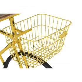 Console Home ESPRIT Giallo Nero Legno Metallo 160 x 40 x 88 cm