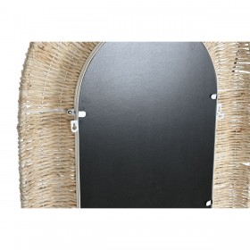 Specchio da parete Home ESPRIT Naturale Fibra 68 x 7,5 x 128 cm